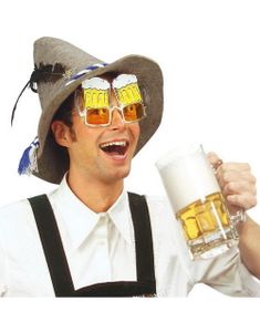 Oktoberfest Ölglasögon