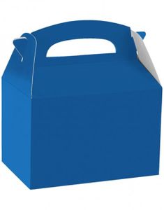 1 stk Party Ask 18x15x10 cm - Royal Blå