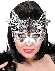 Silverfärgad Fjäril Ögonmask