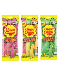 Taste Them All - Chupa Chups Sour Belts - Tre Smaker - Paketerbjudandene