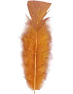 50 st Dekorationsfjädrar – Orange