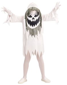 Spökdräkt till Barn med Stor Mask