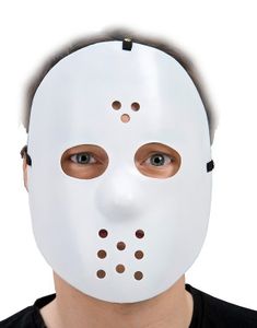 Jason Inspirerad - Vit Halvmask