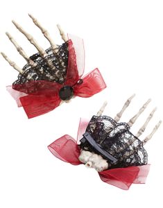 1 st Skeletthand Hårklämma