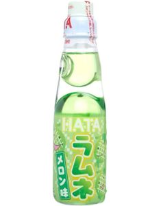 Ramune Melon - Brus med Melonsmak 200 ml (Japan Import)