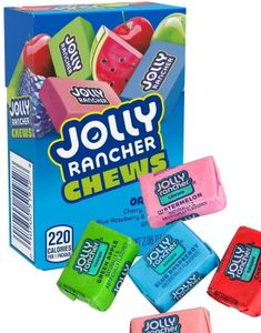 Jolly Rancher Chews med 4 Forskjellig Smaker 58 gram (USA Import)