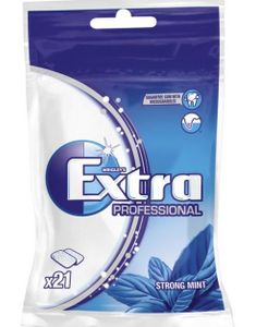 Selvlukkende Poser med Extra Professional Strong Mint 29 gram