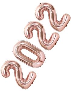 2022 ballonger - 86 cm roséguld