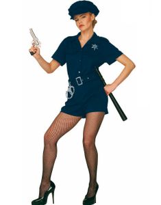 Poliskostym till Dam med Hatt
