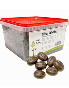 2,4 kg Mørke Sjokolade Kaffebønner