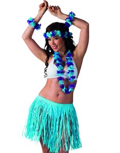 Blått Hawaii-Set i 5 Delar