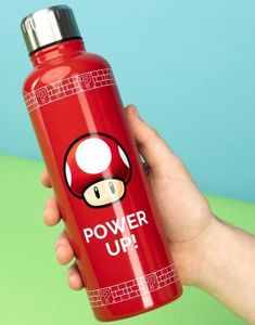 Power Up! - Licensierad Super Mario Thermo Flask i rostfritt stål - 500 ml
