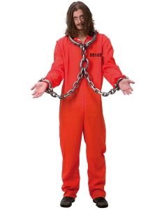 Amerikansk Fängelsefånge - Kostym