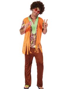 Free Spirited Hippie Herrkostym
