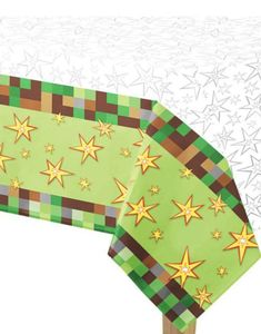 Plastduk 243x137 cm - Minecraft