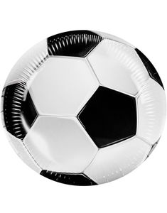 10 stk Papptallrikar 23 cm - Fotbollsparty