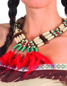 Tigerlilja Indiansmycke med Fjäder