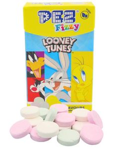 Pez Fizzy Looney Tunes Flip Top Box 30 gram