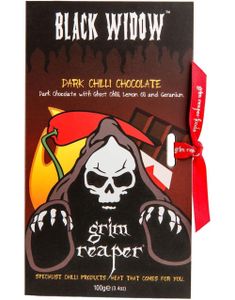Grim Reaper Hellraiser - Ekstremt Sterk Mørk Sjokolade med Ghost Pepper 100 gram