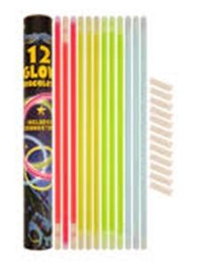 12 stk Glow Sticks Armband