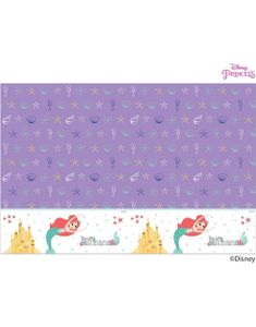 Plastduk 180x120 cm - Den Lilla Sjöjungfrun