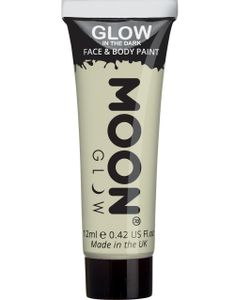 Klar Glow in the Dark Ansikts- och Kroppsfärg 12 ml