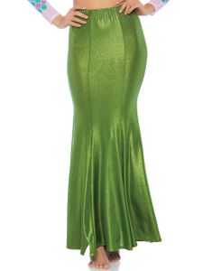 Mermaid - Grön Maskeradkjol