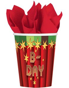 8 stk Pappmuggar 266 ml - Minecraft