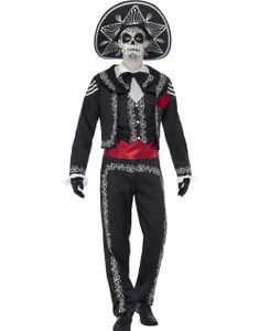 Señor Knota Day of The Dead Herrkostym