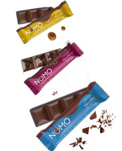 Taste Them All – Nomo vegansk choklad – Tre smaker - Paketerbjudandene