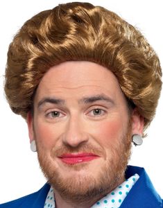 Margaret Thatcher Inspirerad Peruk
