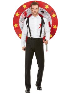 The Greatest Showman Inspirerad Knivkastare Herrdräkt