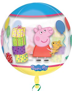 Orbz / Ballongbubbla 40 cm - Peppa Pig