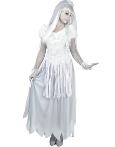 Gothic Ghost Brud Kostym