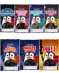 Taste Them All - Pingvin Lakrits - Sju Smaker - Paketerbjudandene