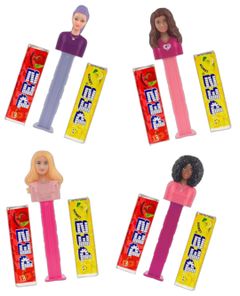 Taste Them All – Pez Barbie – Fyra varianter – Paketpris