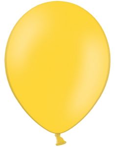 10 stk 30 cm - Mörk Gula Ballonger