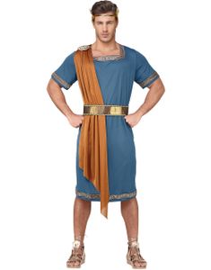 Blå och Guldfärgad Romardräkt (Herr)