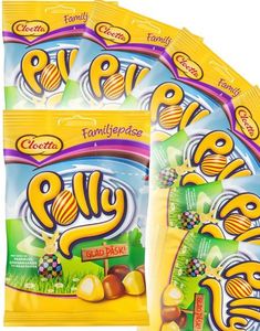15 st Polly Påskepåsar med 3 Olika Smaker - Hela Lådan 4,5 kg
