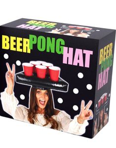 Drikkespill - Beer Pong Hatt