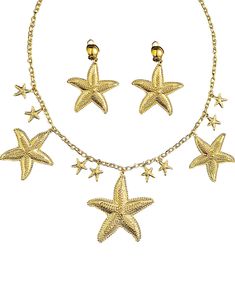 Sjöjungfru Smyckesset med Sjöstjärnor