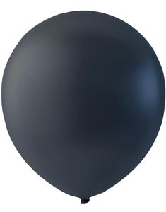 Svarta Ballonger 23 cm - 100 stk MEGAPACK