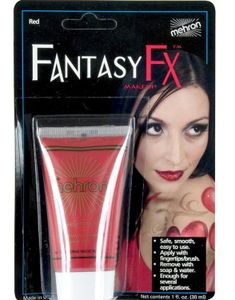 Fantasy F-X Makeup - Water Based - 30 ml - Red Mehron Ansikts och Kroppsmink