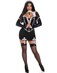 Hellig Skjønnhet - Nonnekostyme til Dame