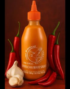 ÄT SNART PRODUKT - Uni-Eagle Sriracha Mayo Sås 460g (Thailand) (04.04.2026)