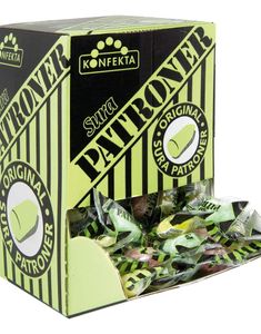 200 stk Sur Patron - Surt Godis i Blandade Smaker - Hel Låda