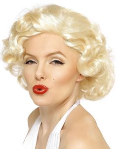 Blond Marilyn Monroe Bombshell Parykk