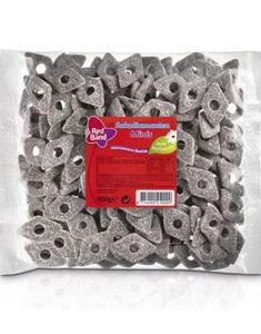 Red Band Salzdiamanten - Diamantformet Sukret Søt Lakris 400 gram