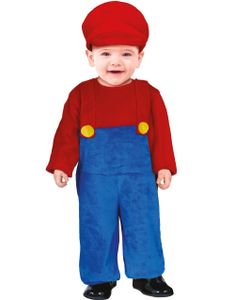 Mario Inspirert Kostyme til Barn