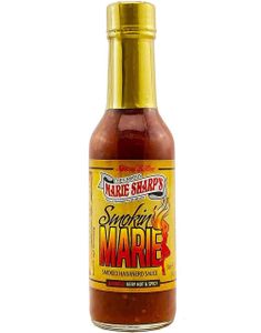 Marie Sharp's Smokin' Marie - Kjempesterk Habanerosaus med Røkt Smak 148 ml